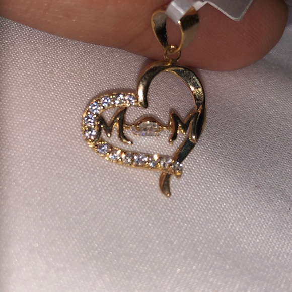 Stunning simulated dancing diamond necklace for MOM best gift for mothers Sale - Picture 4 of 5